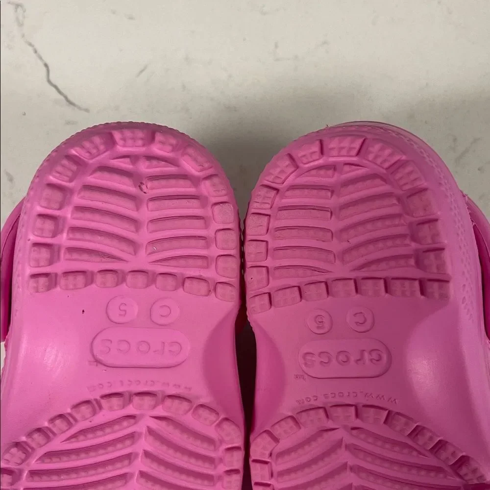 Toddler CROCS LITTLES™ CLOGS Size 5 Pink